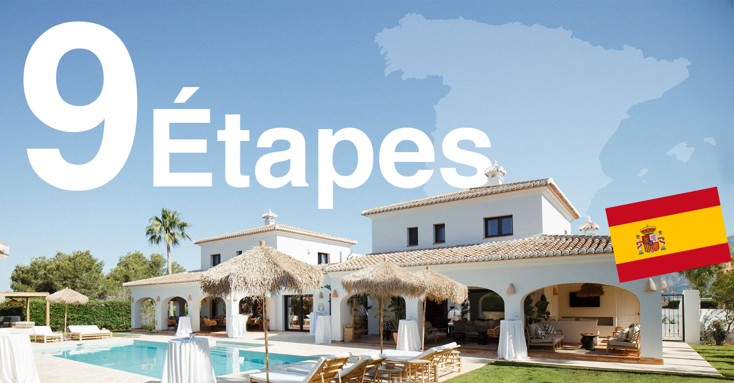 Acheter en Espagne : les 9 étapes - Villa avec piscine