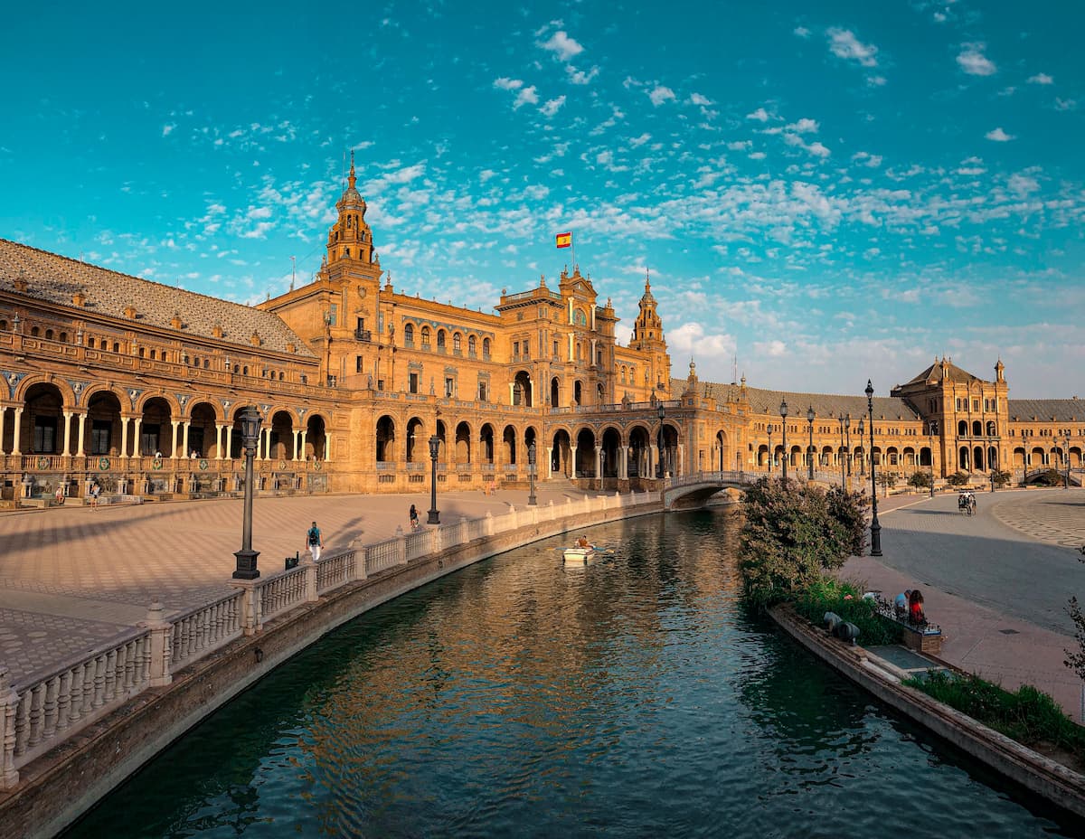 Seville et sa place d’Espagne Plaza de España à Sevilla