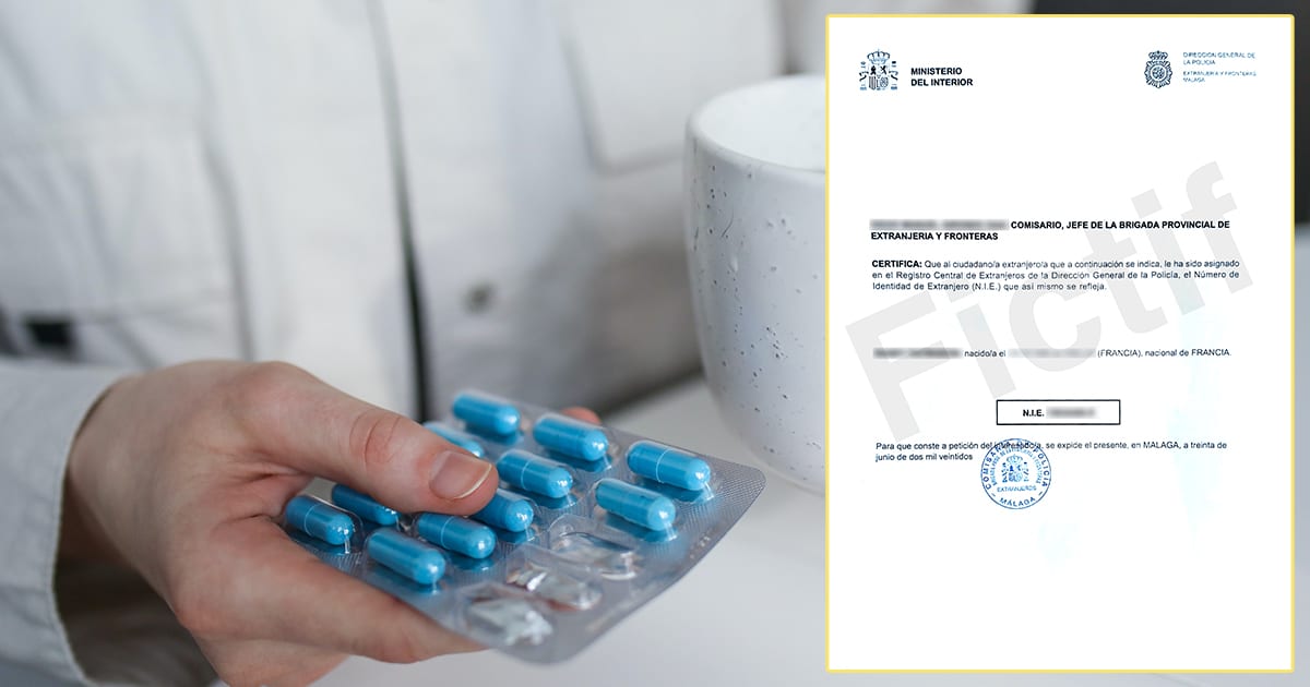 Médicament et NIE en Espagne