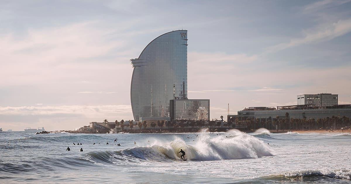 Plage-de-Barcelona Plage de la Barceloneta