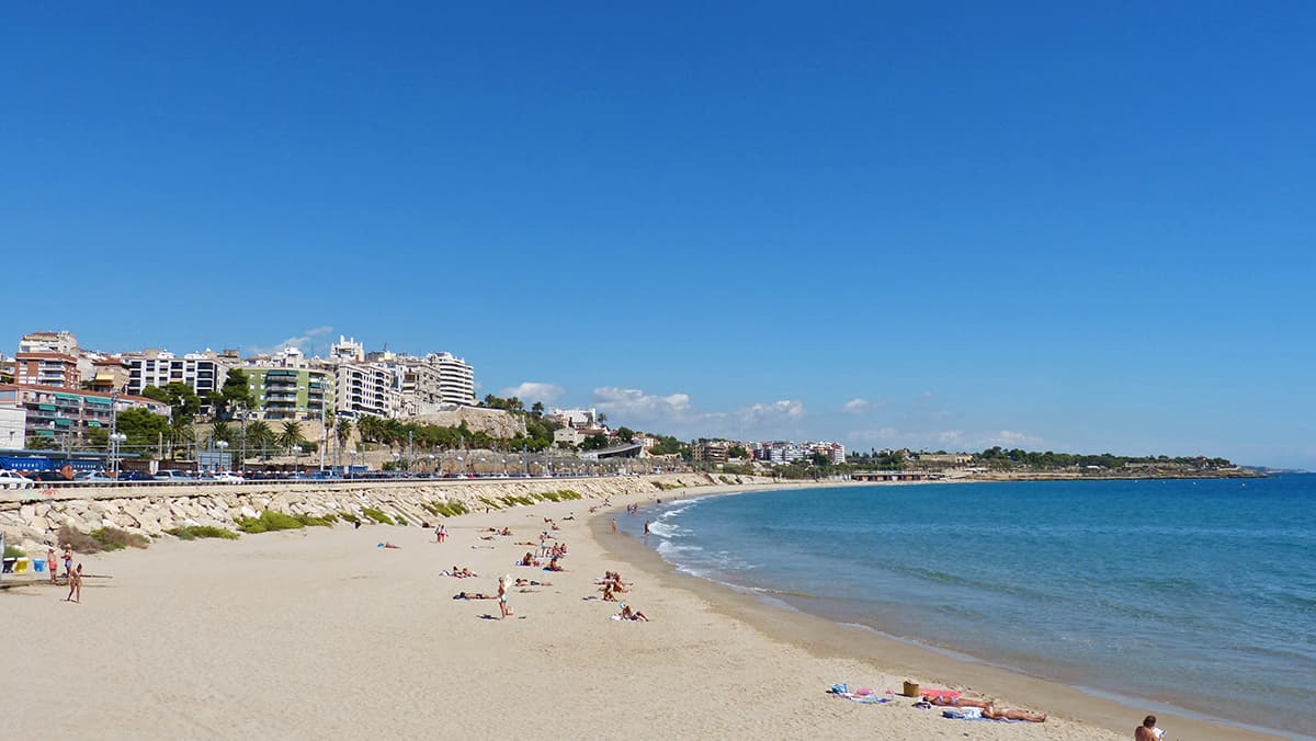 Plage-tarragona Plage de Tarragone