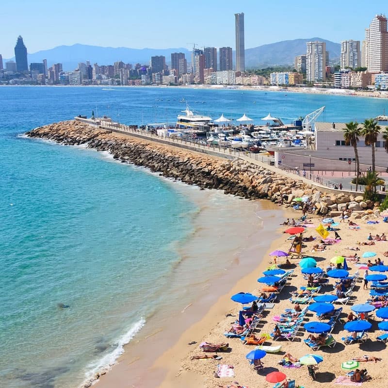 Appartements à Benidorm Appartements à Benidorm avec vue sur la plage