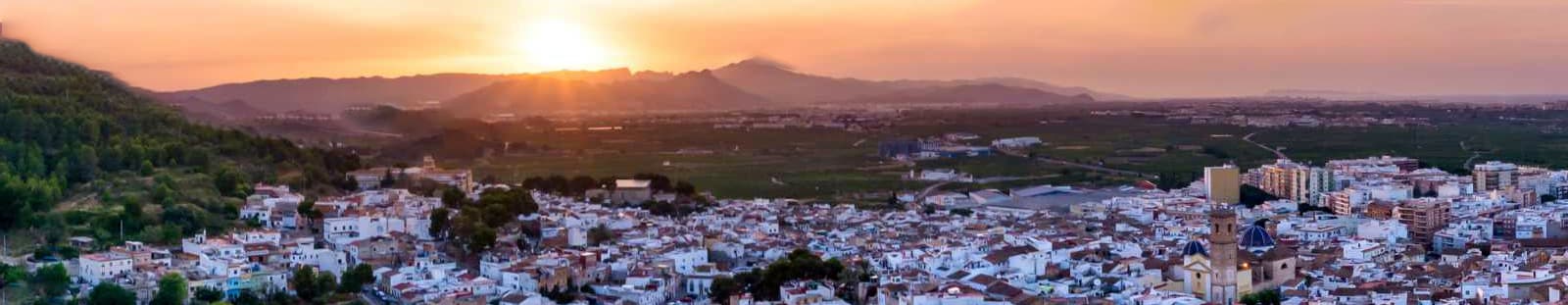 Vue panoramique de Oliva Vue panoramique de Oliva