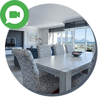 Appartement avec icone appel vidéo
