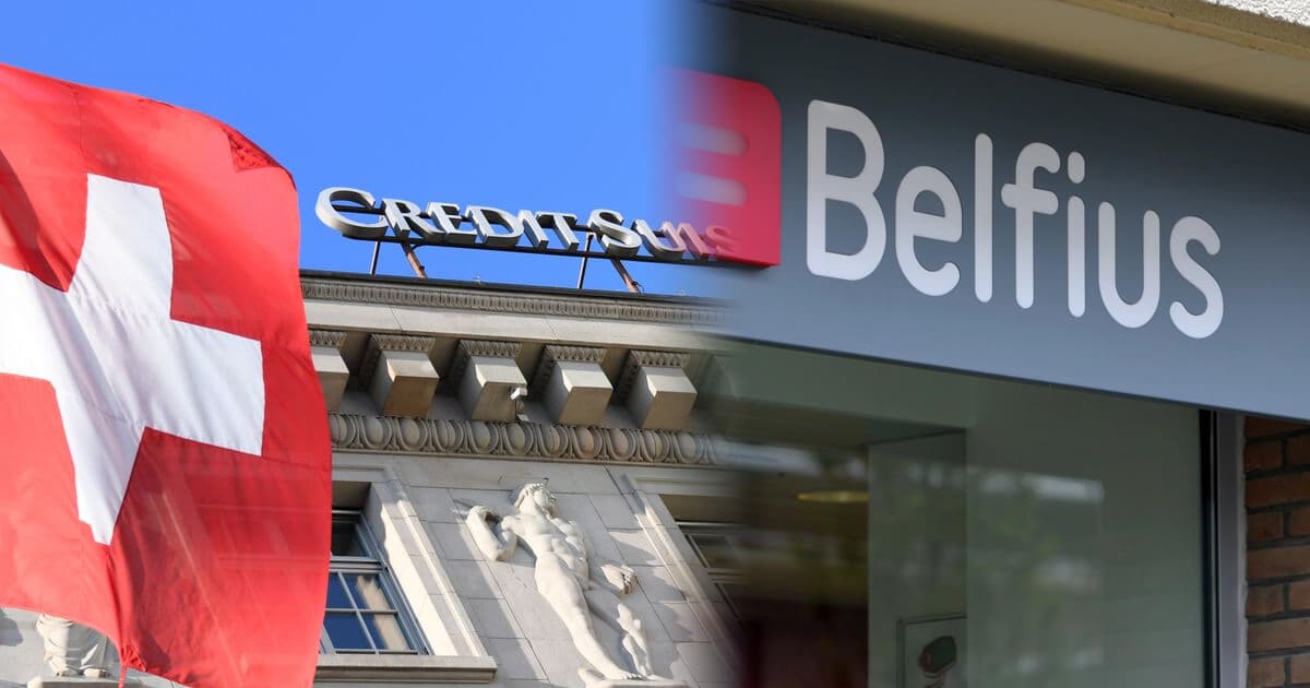 Banque-crédit-suisse-et-Belfius Banque Credit Suisse et Banque Belfius