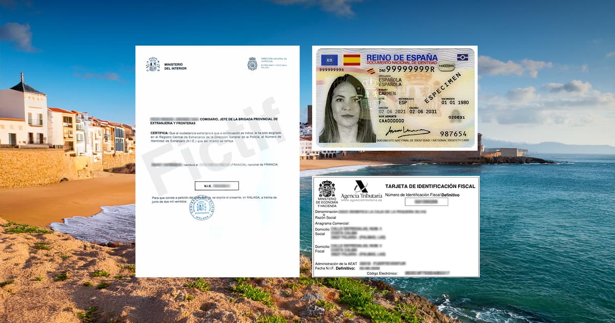 NIE, CIF, NIF et DNI en Espagne