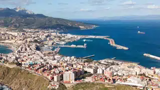 Panorama sur la ville de Ceuta, territoire espagnol au Maroc