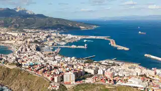 Panorama sur la ville de Ceuta, territoire espagnol au Maroc