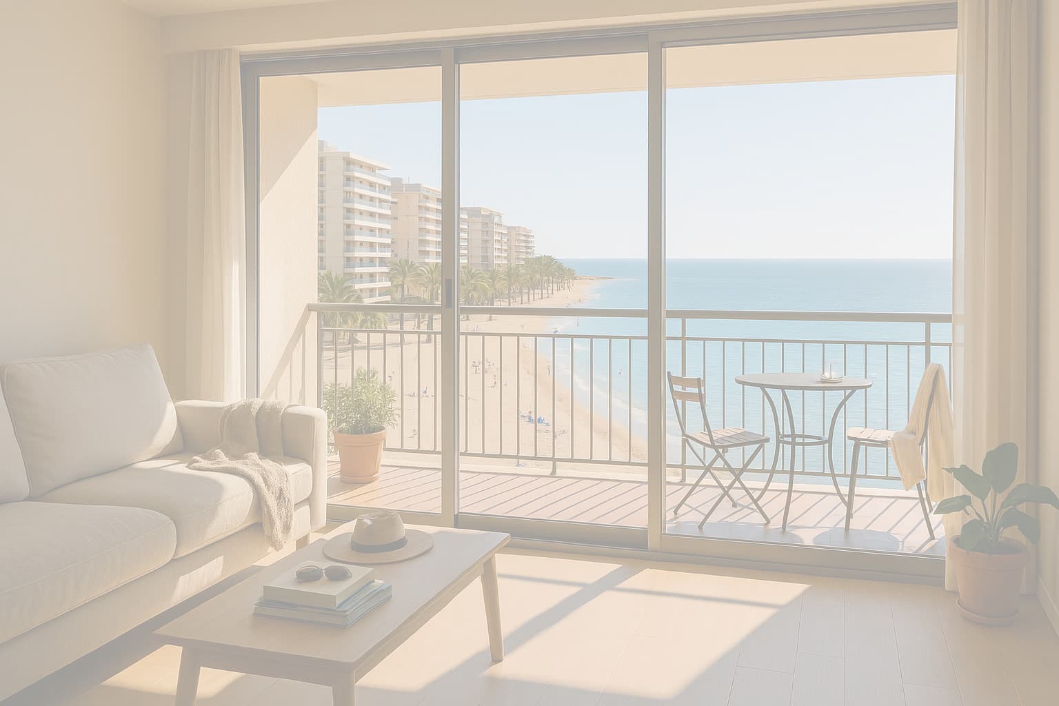 Appartement moderne avec balcon et vue mer sur la Costa Blanca