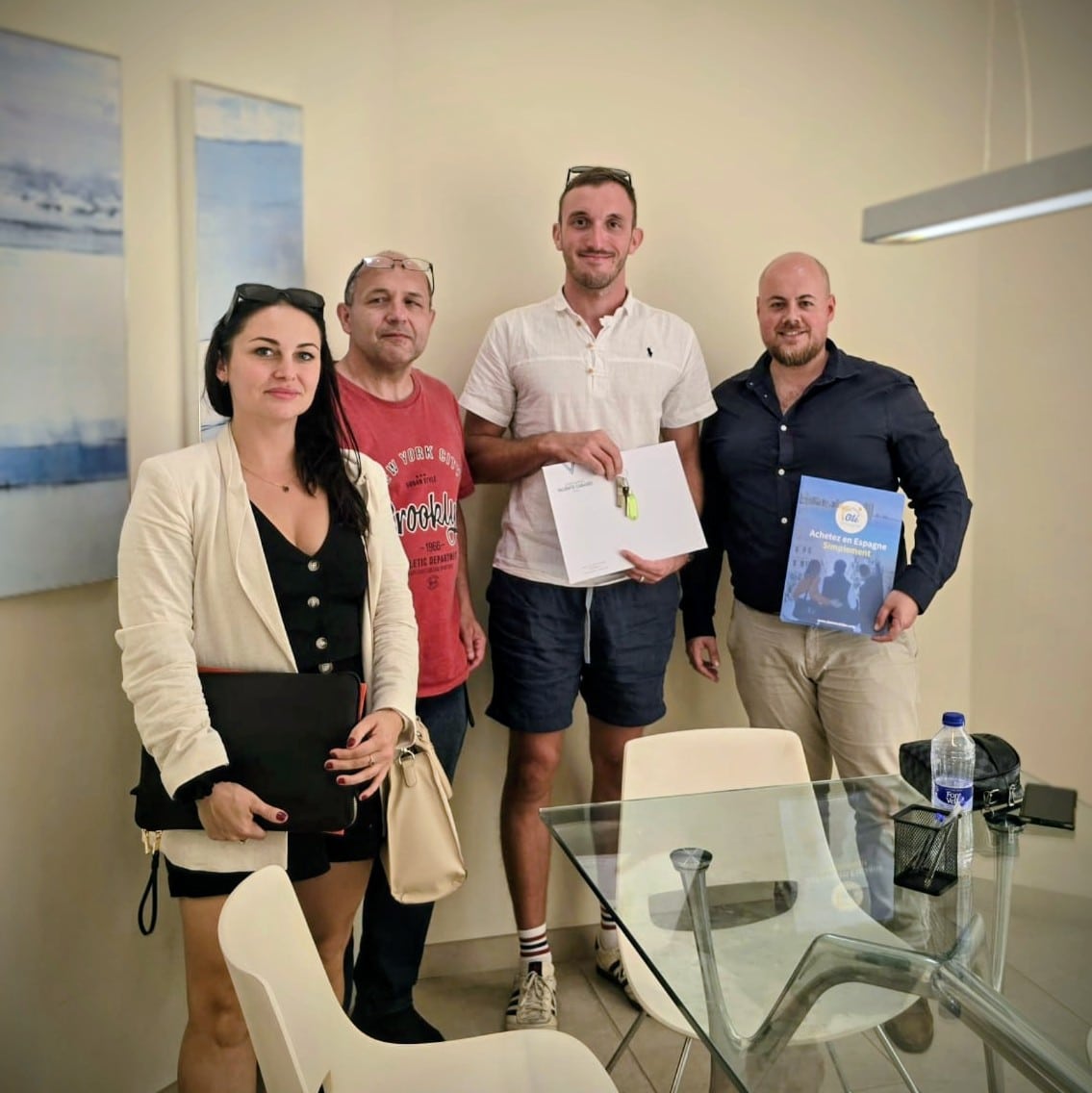 Photo chez le notaire du client: Robin L.