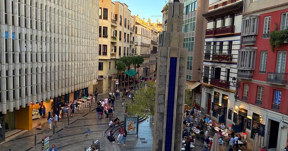 malaga_uncibay Malaga centre là où se trouve le bureau de Olé Immobilier