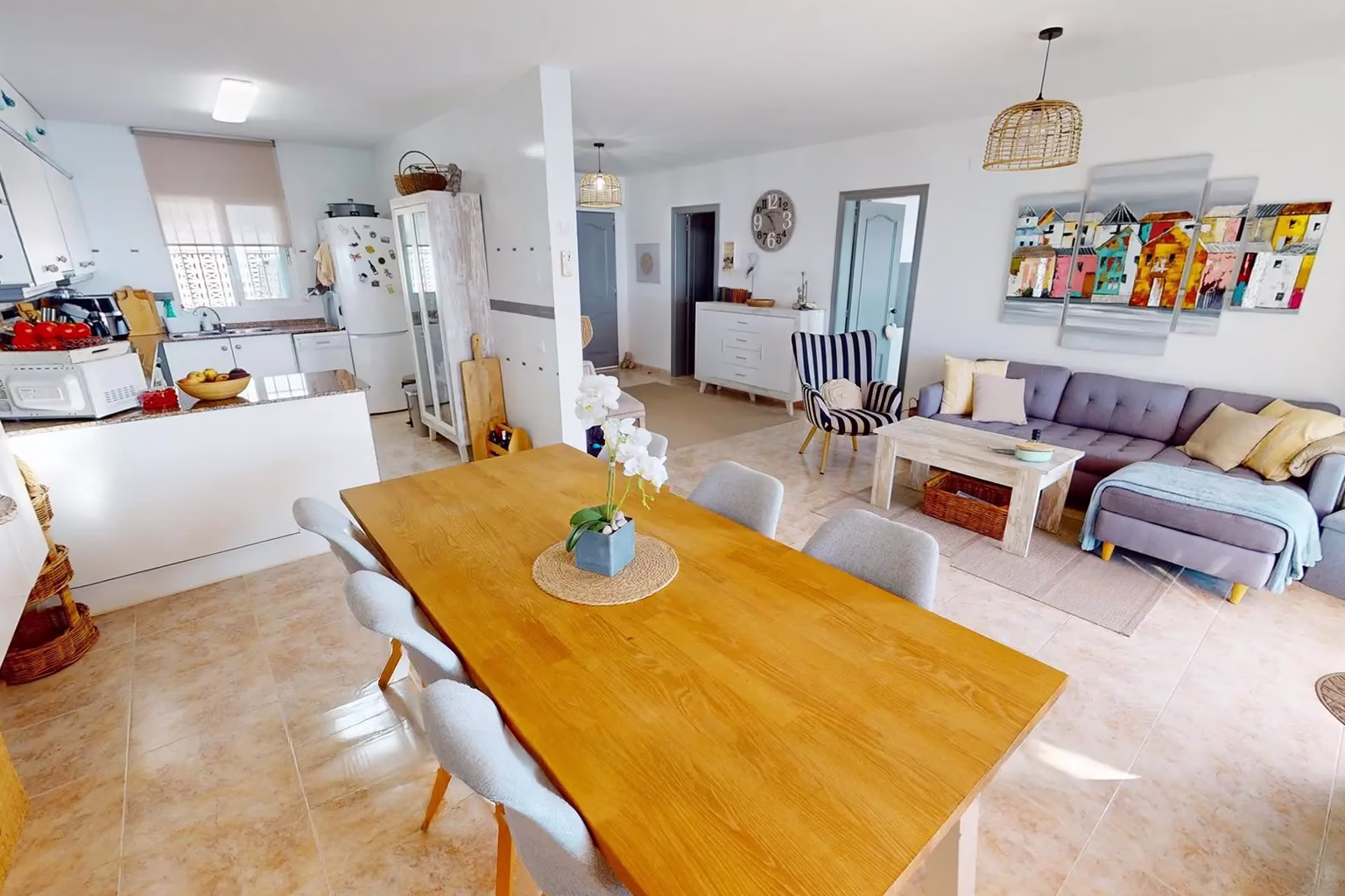 Salon d'un appartement à Peníscola