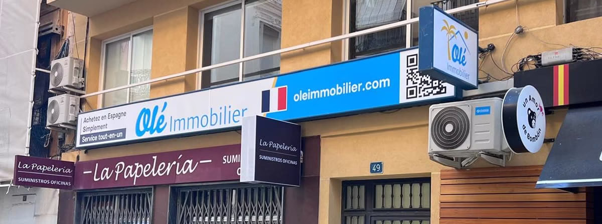 Façade du bureau de Alicante